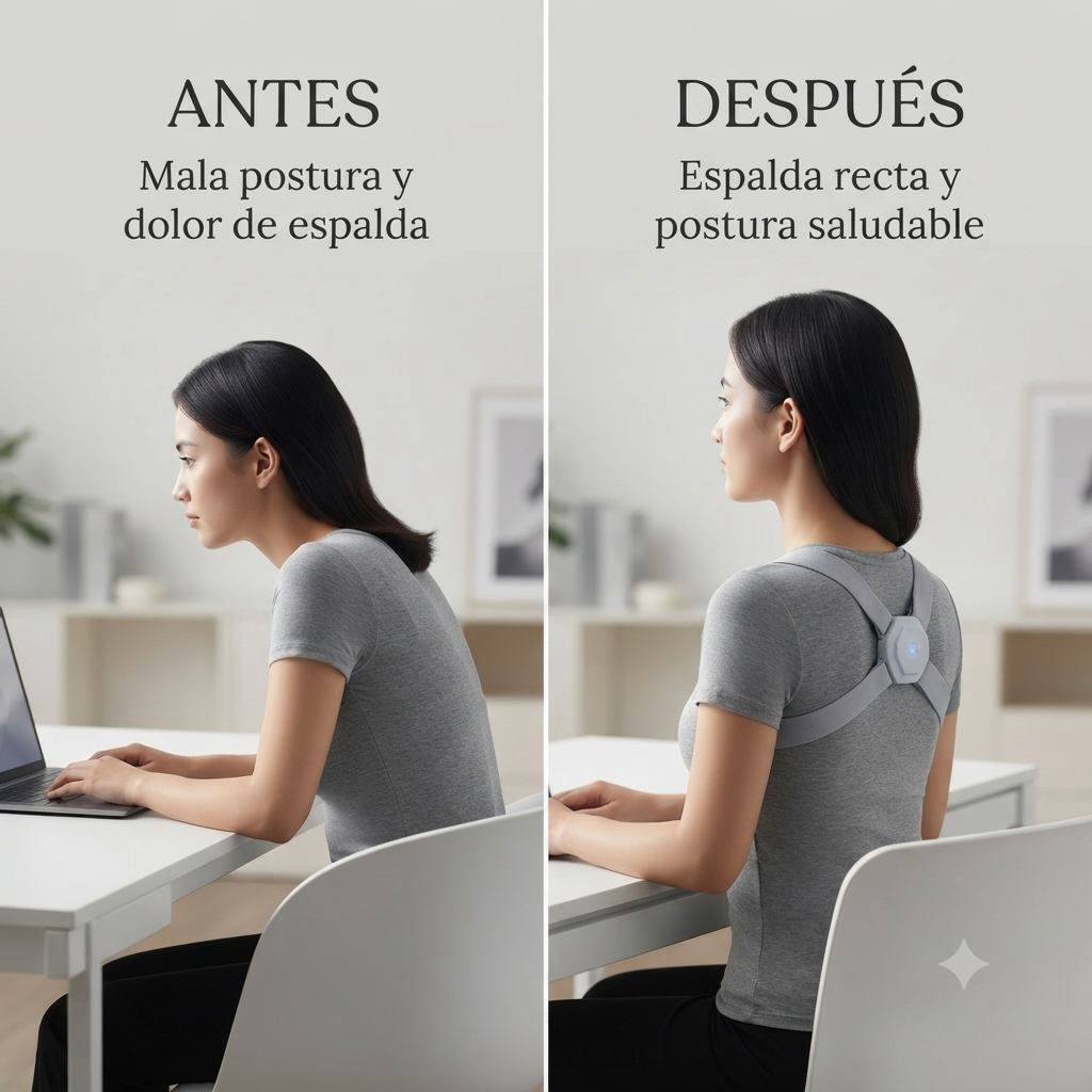 Corrector De Postura Con Sensor